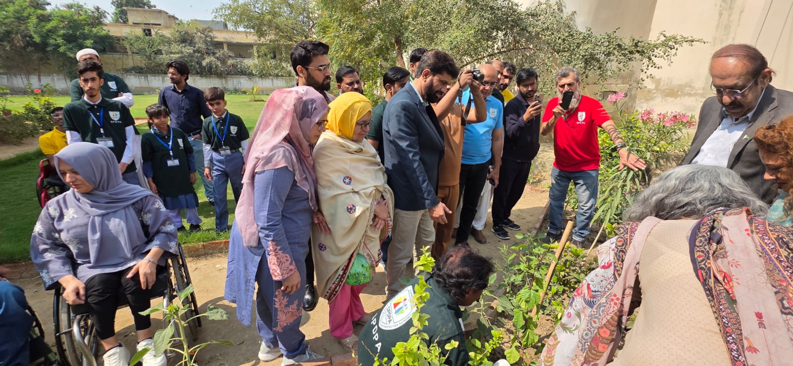 Plantation drive at SPDPA office